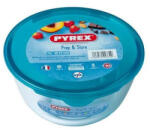 Pyrex PREP&STORE keverőtál, műanyag fedővel ø 17 cm (1 liter) (203212)