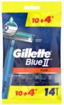 Gillette Blue2 Plus eldobható borotvák 10+4 db