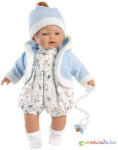 Llorens : Roberto síró baba cumival és kék sapkával 33cm