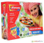 Hasbro : Heros pizzakészítő gyurmaszett 18db-os 4-féle gyurmával