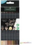 Faber-Castell : Black Edition Skin Tone testszínű 12db-os színes ceruza készlet