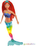 Simba Toys : Sellő baba szivárványos világító uszonnyal 29cm - Simba Toys
