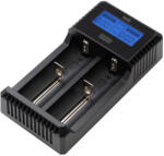  Home SBC 2 akkumulátortöltő, Li-ion és Ni-Mh akkumulátorok töltésére, rövidzárlat elleni védelem, powerbank funkció, fordított polaritás érzékelés - koronaphone