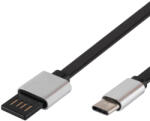 Somogyi Elektronic USBF C2 töltőkábel, USB-A/USB-C, fordítható USB-A, 2m, 2, 1A, adatkábel - koronaphone
