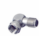 Somogyi Elektronic FF 15 csatlakozó átalakító, dugó-aljzat, fém, csavarható, pipa kivitel - koronaphone