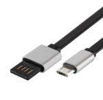 Somogyi Elektronic USBF 2 töltőkábel, 2 oldalú, fordítható, USB-A dugó, microUSB-B dugó, 2m, 2, 1A, adatkábel - koronaphone