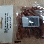 EF-ES szilikon gyűrű barna vastag