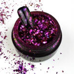 Brillbird Króm flakes - chrome flakes Purple