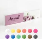 Brillbird Aquarell / akvarell paletta 12 db-os akvarell festék