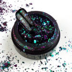 Brillbird Króm flakes - chrome flakes Green