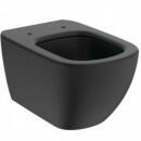 Ideal Standard Vas wc Tesi suspendat silk black AquaBlade (ST0079V3 1408)