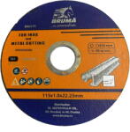 BRUMA Disc debitare inox si metal Bruma BRU171, 115x1 mm (BRU171) Disc de taiere