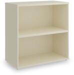 Rauman Dulap jos SimpleOffice 80 x 40 x 80 cm, mesteacan (CF-0808A_CF-2017) Dulap arhivare