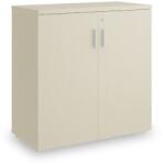 Rauman Dulap jos SimpleOffice 80 x 40 x 80 cm, mesteacan (CF-0808B_CF-2017) Dulap arhivare