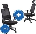Rauman Scaun de birou Falco 1 + 1 GRATUIT, negru (GK3-BH-01_2PC_CARTON)