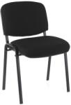 Rauman Scaun de conferinta Viva N, picioare negre, negru (UT-C041_BLACK)