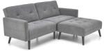 Halmar Colțar extensibil Jayden, gri (V-CH-CORNELIUS-SOFA-POPIEL) Canapea