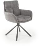 Halmar Scaun de bucaterie Leary, gri (V-CH-K/495-KR-POPIEL)