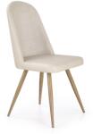 Halmar Scaun de bucaterie Adel, crem/lemn natural (V-CH-K/214-KR-C.KREM)