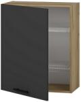 Halmar Dulap superior Vento GC-60/72, stejar kraft / antracit (V-UA-VENTO-GC-60/72-)