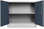 Rauman Dulap metalic universal jos 90 x 40 x 80 cm, încuietoare cilindrică, antracit - ral 7016 Dulap arhivare