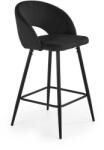 Halmar Scaun de bar Barnes, negru (V-CH-H/96-CZARNY)