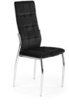 Halmar Scaun de bucaterie Darwin, negru/argintiu (V-CH-K/416-KR-CZARNY)