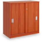 Rauman Dulap jos SimpleOffice 80 x 40 x 80 cm, cireș (CF-0808C_CF-074A) Dulap arhivare