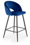 Halmar Scaun de bar Barnes, albastru (V-CH-H/96-GRANATOWY)