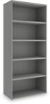 Rauman Dulap înalt SimpleOffice 80 x 40 x 180 cm, gri Dulap arhivare