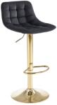 Halmar Scaun de bar Bodhi, negru (V-CH-H/120-CZARNY)