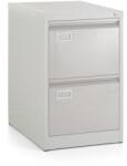 Rauman Dosar metalic A4 - 2 sertare, 45, 5 x 62 x 71, 5 cm, blocare cilindrica, gri deschis - ral 7035 (V02) Dulap arhivare