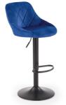 Halmar Scaun de bar Archer, albastru/negru (V-CH-H/101-GRANATOWY)