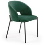 Halmar Scaun de bucaterie Rao, verde/negru (V-CH-K/455-KR-C.ZIEL)
