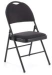 Halmar Scaun pliabil Dover, negru (V-CH-K/566-KR-CZARNY)