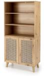 Halmar Dulap cu rafturi Rustico, stejar artisan (V-PL-BORNEO-REG-1) Raft