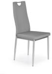 Halmar Scaun de bucaterie Coreon, gri/argintiu (V-CH-K/202-KR-POPIEL)