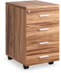 Rauman Container SimpleOffice 40 x 48 cm - 4 sertare, nuc (CF-0466A_CF-816) Comoda
