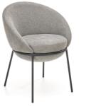 Halmar Scaun de bucaterie Luisa, gri (V-CH-K/482-KR-POPIEL)