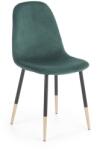 Halmar Scaun de bucaterie Noela, verde/negru (V-CH-K/379-KR-C.ZIEL)