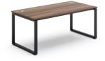 Rauman Masă SimpleOffice 180 x 90 cm, nuc / negru