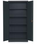Rauman Dulap metalic universal, 90 x 40 x 185 cm, inchidere cilindrica, antracit - ral 7016 - rauman24 - 1 269,00 RON Dulap arhivare