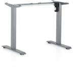 Rauman Baza de masă cu reglare înălțime OfficeTech 2, gri (ET114-N_GREY)