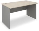 Rauman Masa SimpleOffice 140 x 80 cm, stejar deschis / gri (CF-1408_CF-8820/1550)
