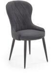 Halmar Scaun de bucaterie Rilla, gri/negru (V-CH-K/366-KR-POPIEL)