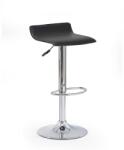 Halmar Scaun de bar Spring, negru/argintiu (V-CH-H/1-CZARNY)