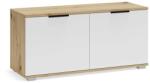 Halmar Suport pentru pantofi Walker 100 cm, stejar artisan / alb (V-PL-CLIF-ST-100-ARTISAN/BIAŁY) Pantofar