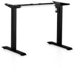 Rauman Baza de masa cu reglare pe inaltime OfficeTech 2, neagra (ET114-N_BLACK)