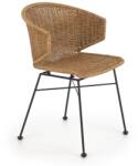 Halmar Scaun de bucaterie Besant, ratan / negru (V-CH-K/407-KR)