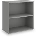 Rauman Dulap jos SimpleOffice 80 x 40 x 80 cm, gri (CF-0808A_CF-1550) Dulap arhivare